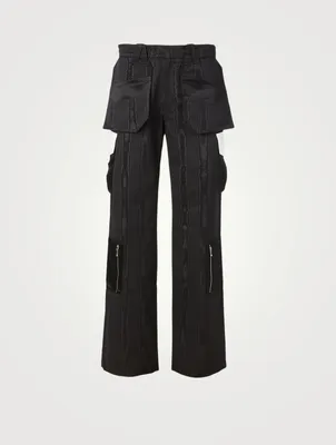 Satin Work Pants