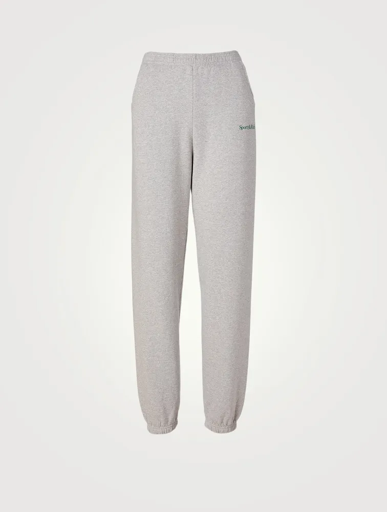 Cotton Sweatpants With Logo