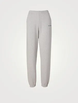 Cotton Sweatpants With Logo