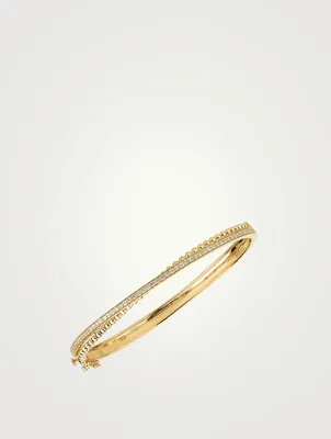 Bubbles 18K Gold Bracelet With Diamonds