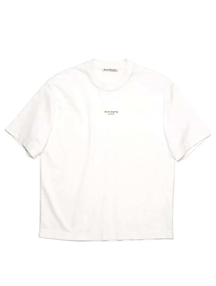 Cotton T-Shirt With Logo Stamp
