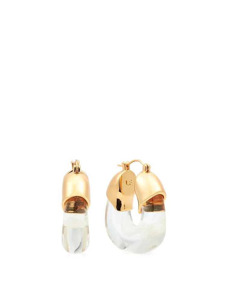 Organic Hoop Earrings