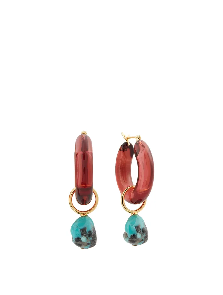 Mini Spritz Hoop Earrings