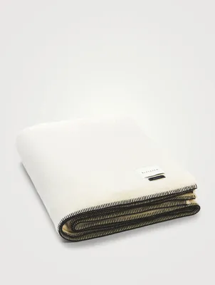 The Siempre Speakeasy Recycled Alpaca And Wool Blanket