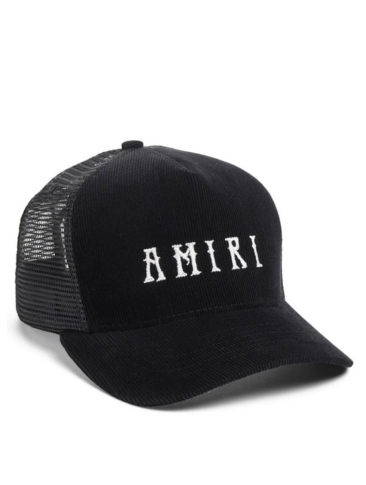 AMIRI Corduroy Trucker Hat