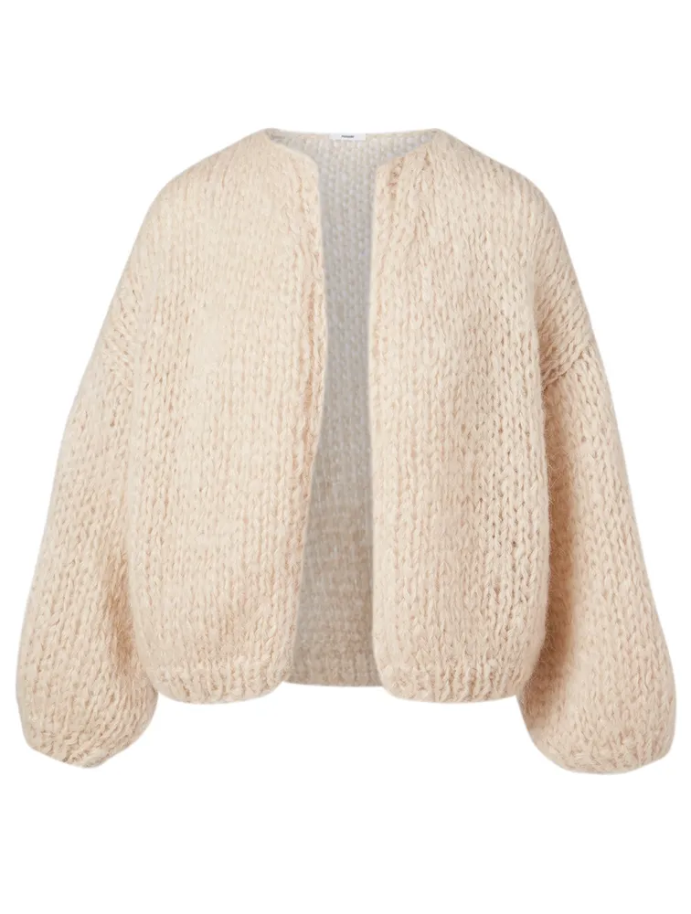 Big Bomber Mohair Cardigan