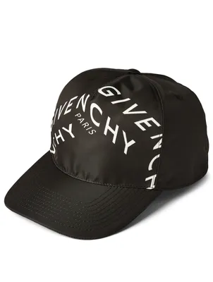 Ball Cap With Refracted Logo