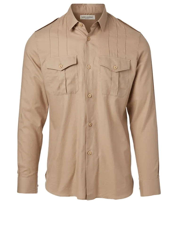 Cotton Army Shirt