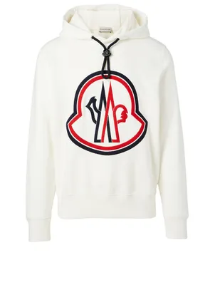 Cotton Hoodie With Embroidered Logo