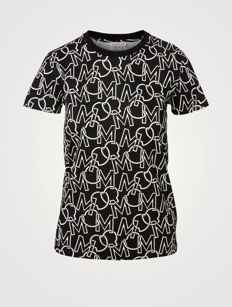Cotton T-Shirt Logo Print