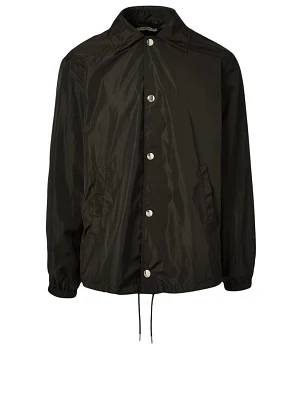 Windbreaker Jacket With Refracted Logo