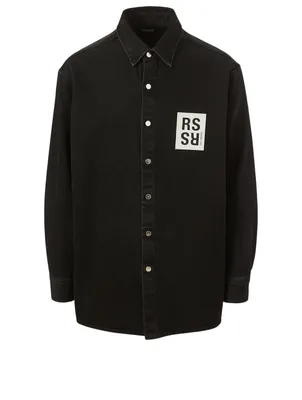 Denim Slim-Fit Shirt