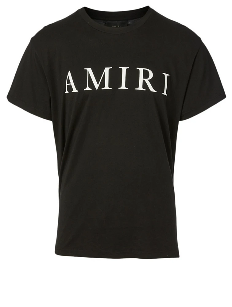Cotton T-Shirt With Large Logo