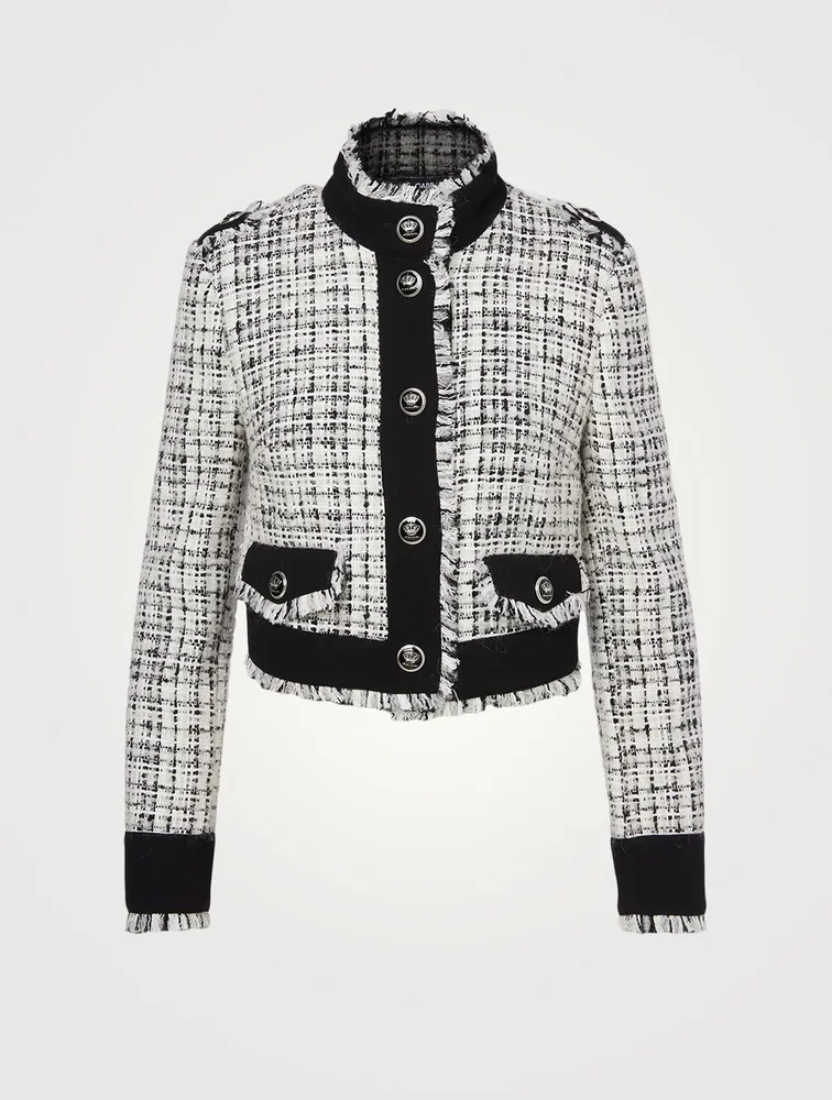 Tweed Cropped Jacket
