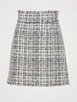 Tweed Mini Skirt