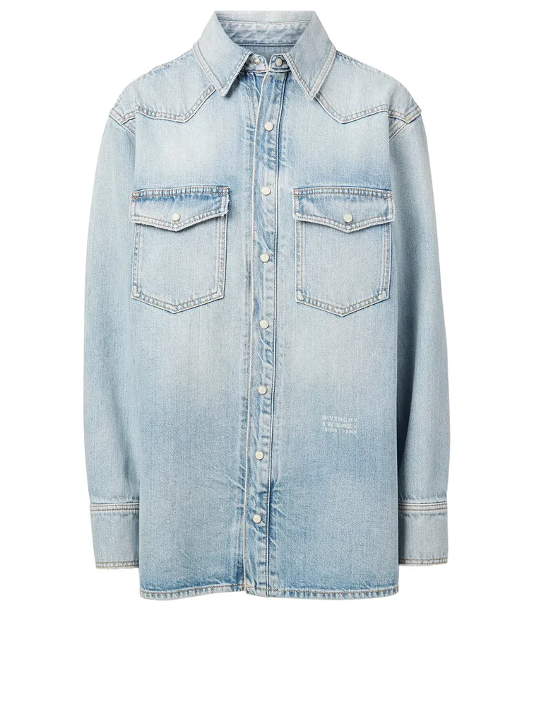 Cotton Denim Shirt