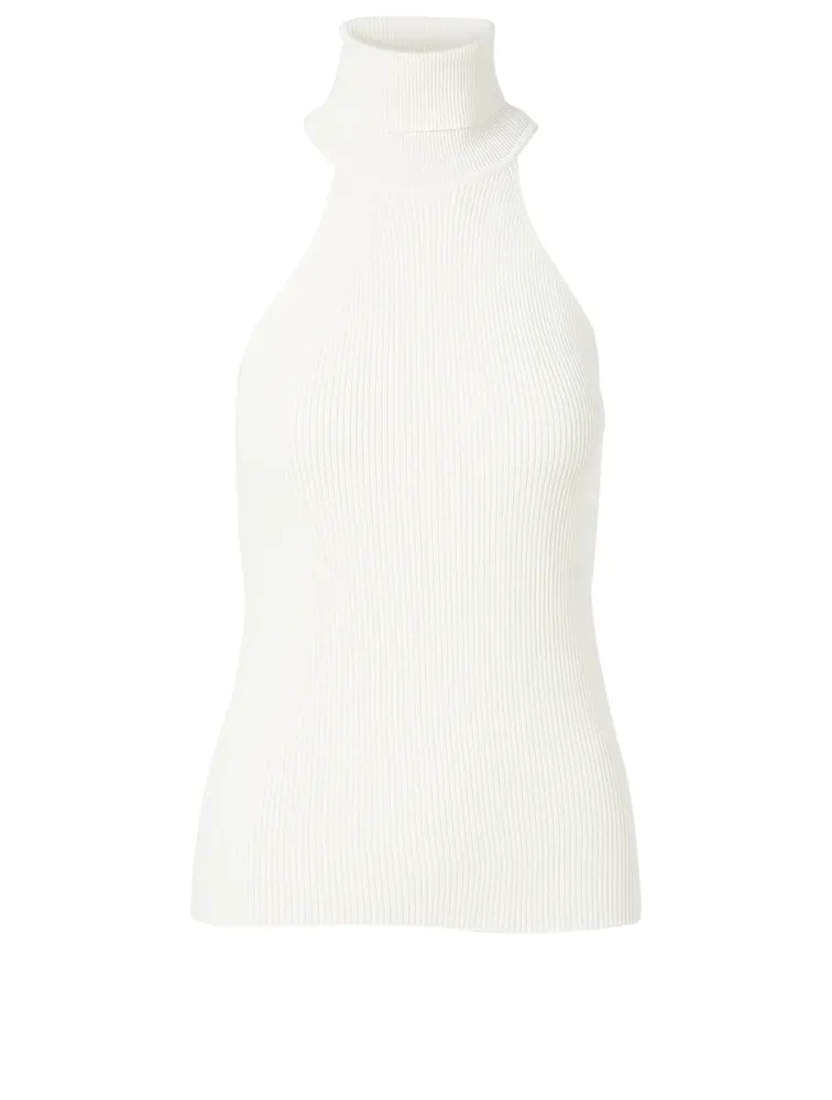 Bo Sleeveless Turtleneck Top
