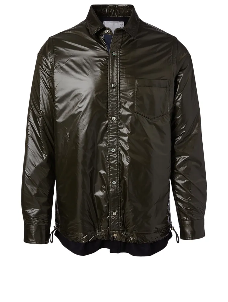 Melton x Nylon Shirt