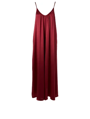 Silk Charmeuse Jumpsuit