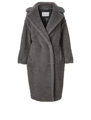 Teddy Wool And Alpaca Oversized Coat