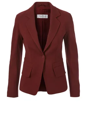 Wool Stretch Blazer