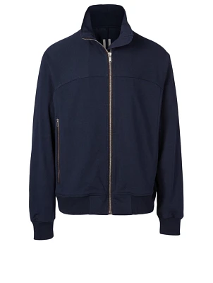 Cotton Zip Track Jacket