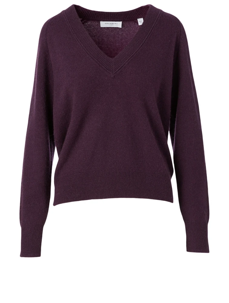 Madalene Cashmere V-Neck Sweater