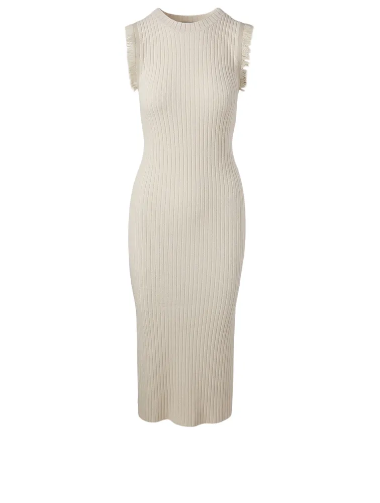 Giselle Cotton-Blend Midi Dress