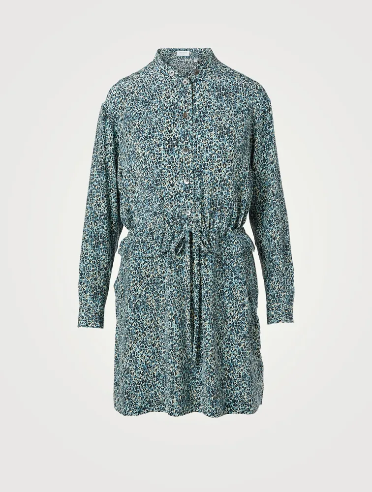 Lizza Printed Midi Dress