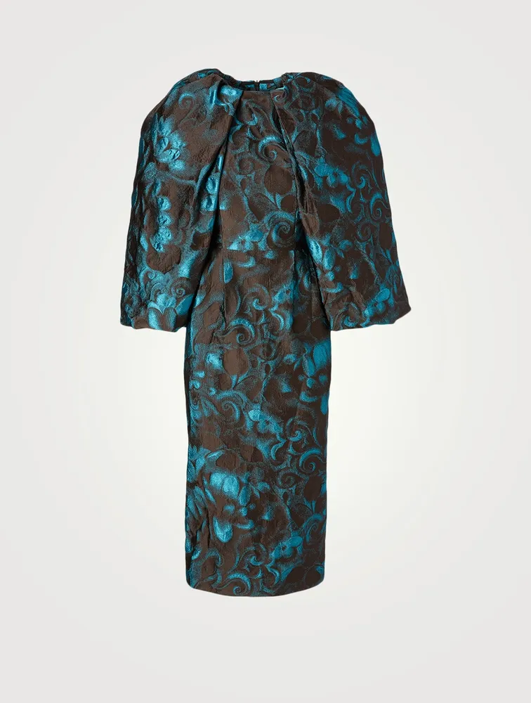 Divas Brocade Midi Dress