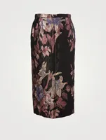 Santo Quilted Midi Skirt