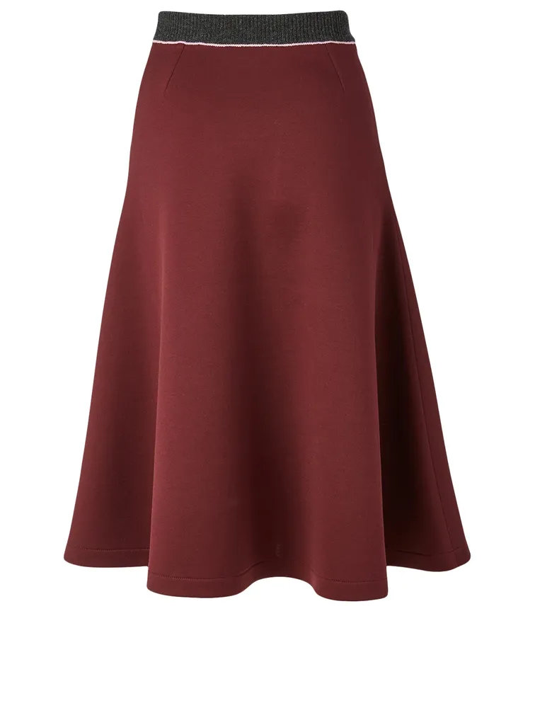 Cotton A-Line Skirt
