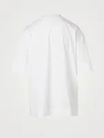 Cotton Oversized T-Shirt With Logo