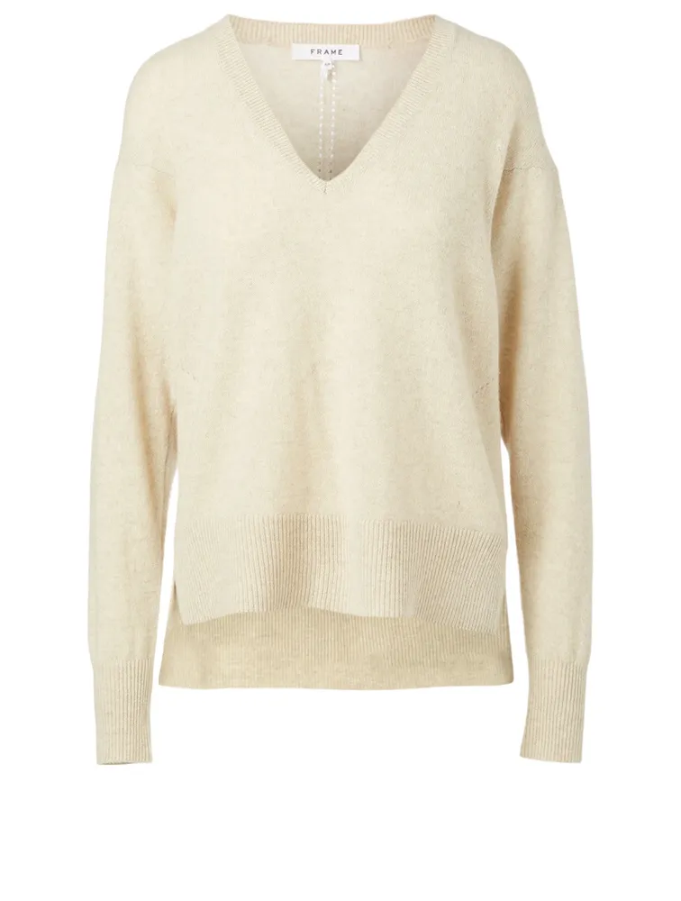 Le Low Rise V-Neck Sweater