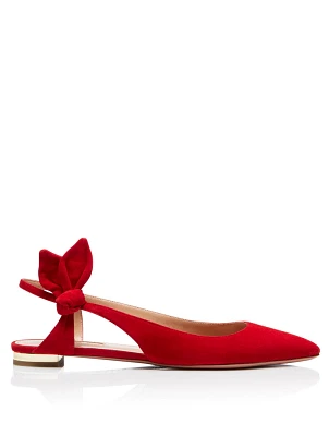 Drew Suede Slingback Flats