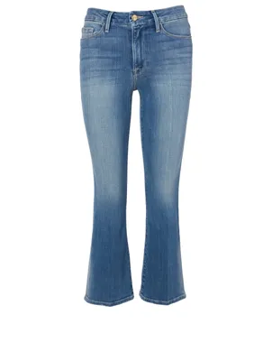 Le Crop Mini Bootcut Jeans