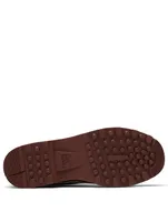 Caribou Leather Lace-Up Winter Boots