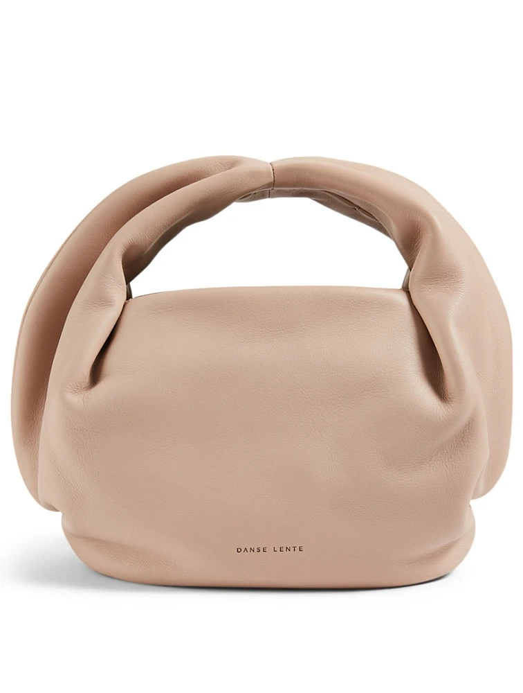 Mini Lola Crescent Leather Bag