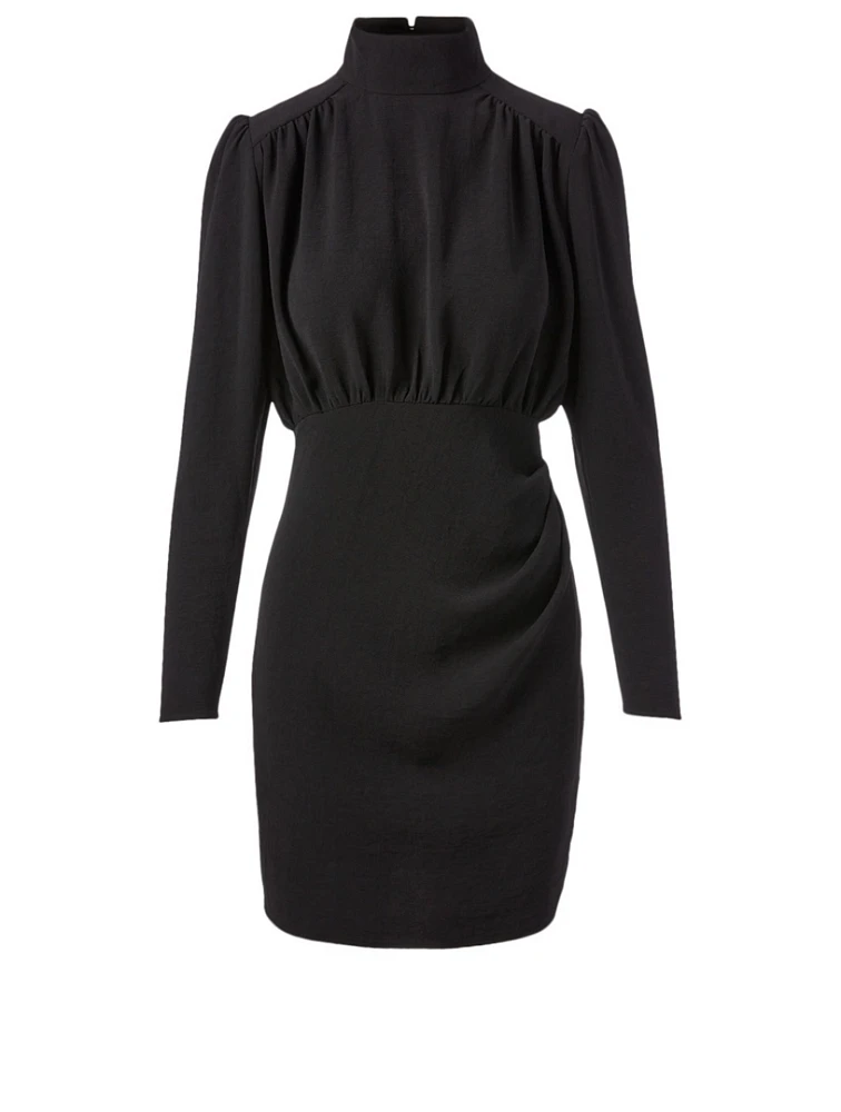 Kina Long-Sleeve Mini Dress