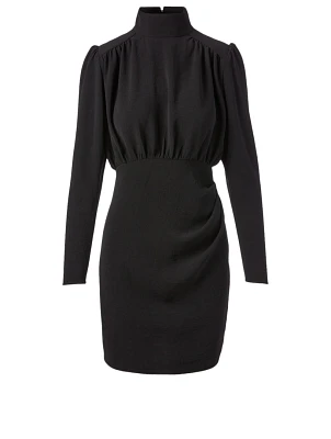 Kina Long-Sleeve Mini Dress