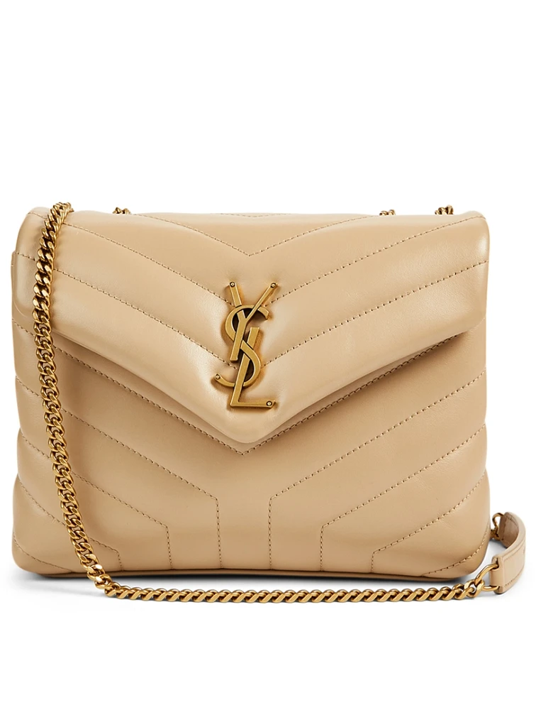 Small Loulou YSL Monogram Leather Chain Bag