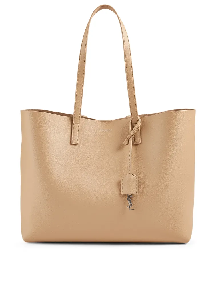 E/W Shopping Leather Tote Bag