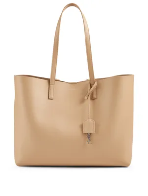 E/W Shopping Leather Tote Bag