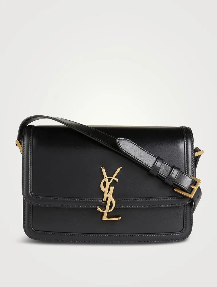 Medium Solferino YSL Monogram Leather Bag