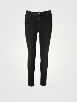 High-Waisted Skinny Jeans
