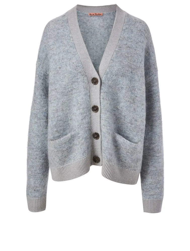 Mohair-Blend Cardigan