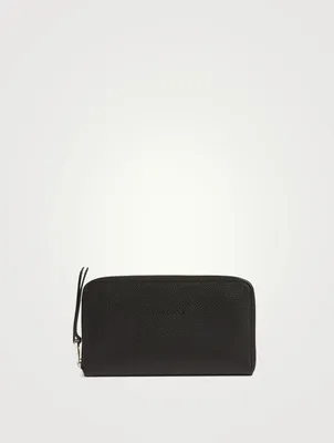 Le Foulonné Long Leather Zip-Around Wallet