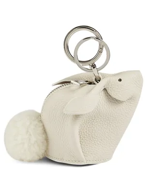 Bunny Leather Key Chain