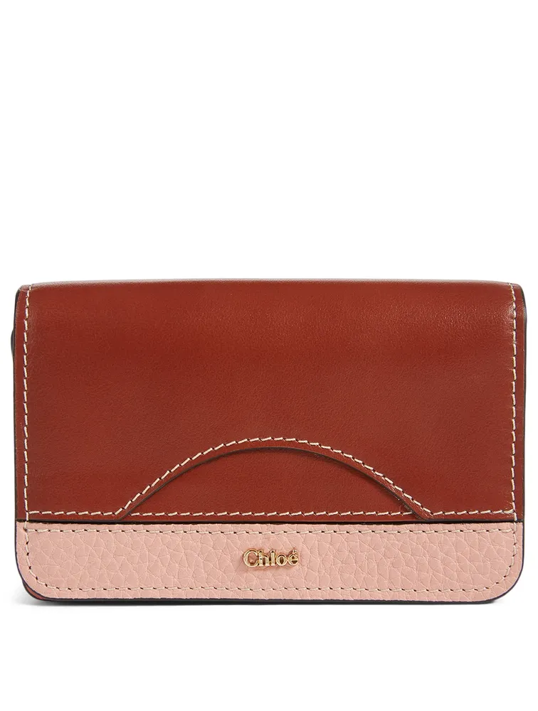 Walden Leather Flap Card Holder