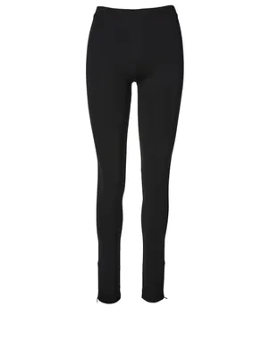 Cork Leggings With Slits